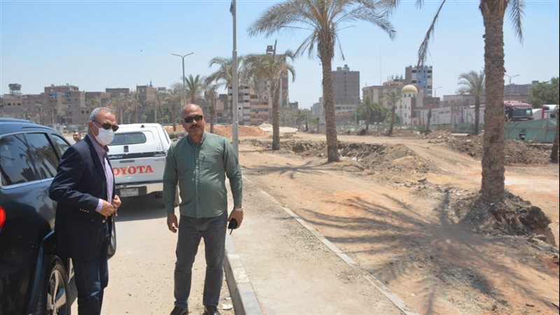 محافظ القليوبية خلال