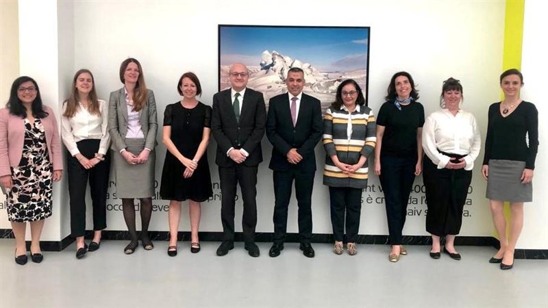 وفد وزارتي السياحة