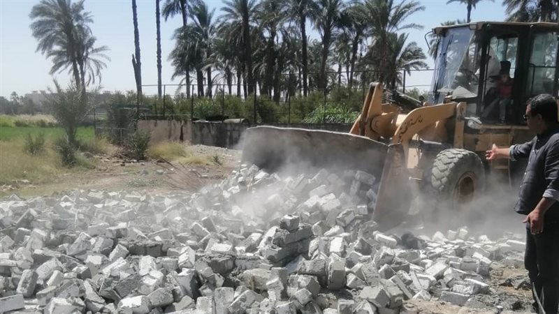 حملة إزالة بأسيوط