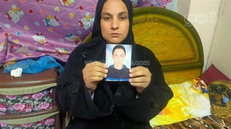 والدة المجنى عليه
