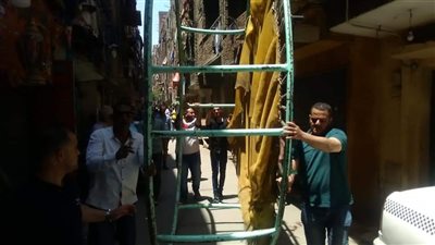 بعد 3 سنوات.. رفع إشغالات طابق الديابة في بولاق | صور