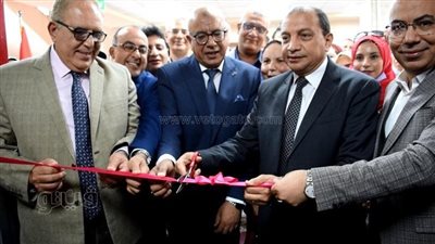 رئيس جامعة بني سويف يفتتح وحدة الغسيل الكلوي للأطفال