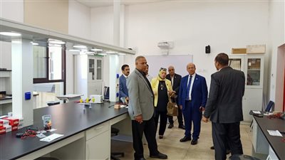 لجنة قطاع الحاسبات والمعلومات بالأعلى للجامعات يزور جامعة المنصورة الجديدة |صور 