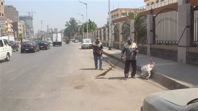 رفع  7772  طن مخلفات من أحياء الجيزة | صور