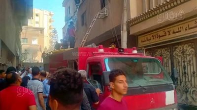 إخماد حريق نشب داخل شقة سكنية في كرداسة