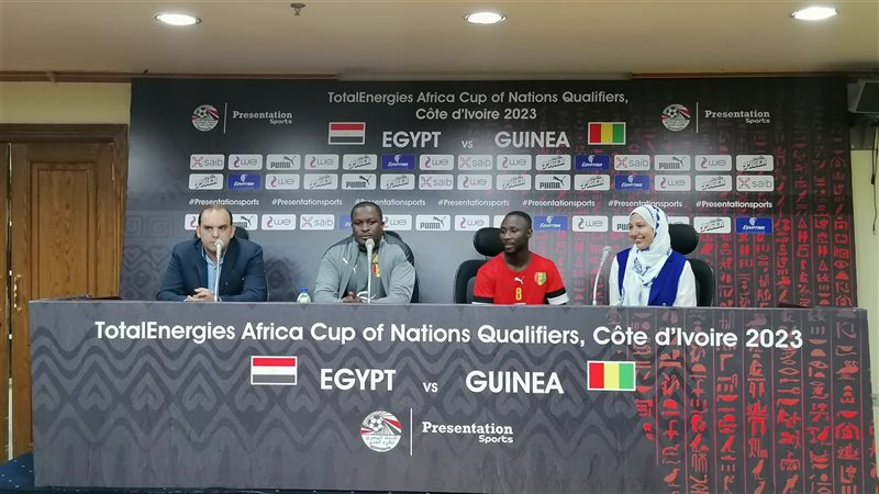 المؤتمر الصحفي لمنتخب