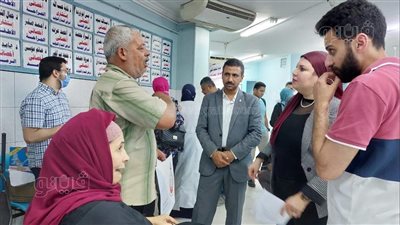 قافلة طبية لمنطقة كفر العلو بالتعاون بين وزارة الشباب والرياضة وطب حلوان
