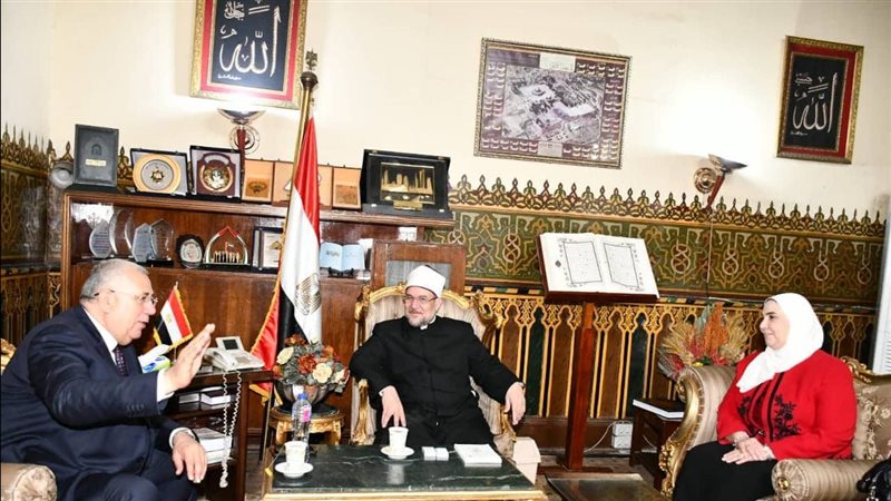 وزراء الأوقاف والتضامن