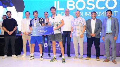 انتهاء فعاليات أول بطولة بادل دولية بالعاصمة الإدارية الجديدة 