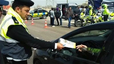 تحرير 2059 مخالفة عدم تركيب الملصق الإلكتروني ومصادرة 55 مركبة