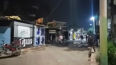 قطع التيار الكهربائي عن المحال بالممشى التجاري في قنا