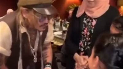 جوني ديب يتقمص شخصية 