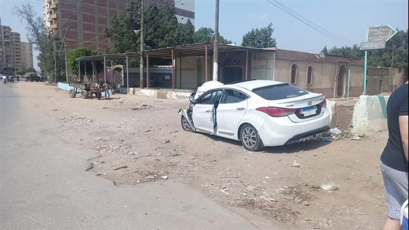 حادث تصادم بالطريق