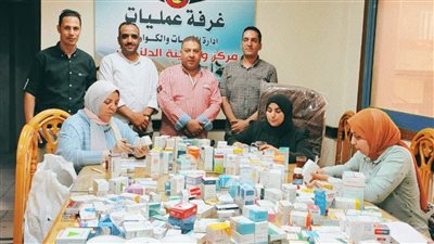 ضبط 4500 عبوة أدوية بشرية غير مصرح بتداولها في البحيرة
