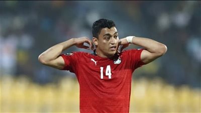 مصطفى محمد يعود لقيادة هجوم منتخب مصر أمام اثيوبيا