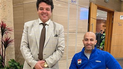 بعثة منتخب السباحة البارالمبية تغادر مطار القاهرة للمشاركة ببطولة العالم