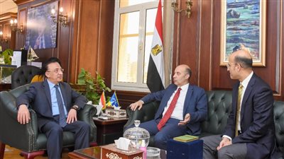 محافظ الإسكندرية يستقبل القنصل العام لدولة تركيا