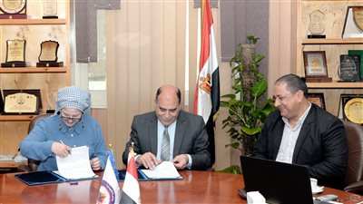 توقيع بروتوكول تعاون بين جامعة المنصورة ومدارس الهدى والنور