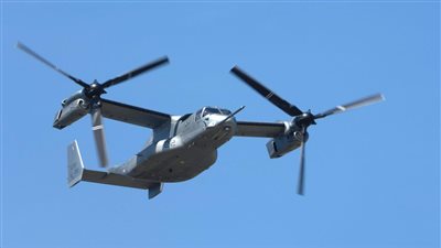 تحطم طائرة عسكرية أمريكية على متنها 5 من المارينز