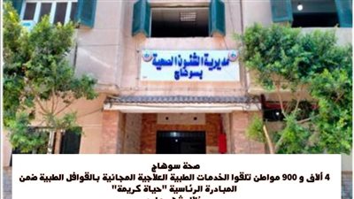 الكشف على 4 آلاف و900 مواطن في 6 قوافل طبية بسوهاج