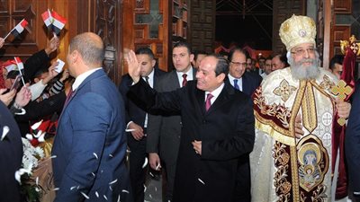 8 سنوات إنجازات.. الرئيس السيسي يقود جهود ترسيخ قيم المواطنة والحوار.. زيارات عديدة للكنيسة القبطية.. ويوجه رسائل إيجابية للمصريين المسيحيين من كل الطوائف