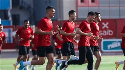 لقطات من مران الأهلي استعدادا لمباراة المصري بالسلوم بكأس مصر|صور
