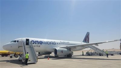 مطار الأقصر يستقبل أولى الرحلات القادمة من قطر