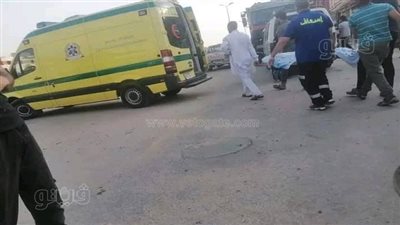 سيارة نقل ثقيل تدهس شابا أثناء قيادته دراجة نارية في الشرقية