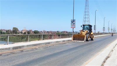 أعمال تطوير وتجميل ونظافة مداخل المدينة في الدقهلية | صور