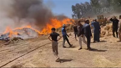 خسائر بـ7 ملايين جنيه.. إخماد حريق نشب في مصنع كتان بالغربية|فيديو