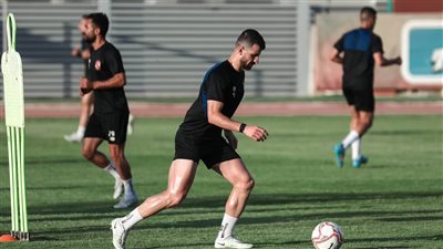مران الأهلي استعدادا لمباراة المصري بالسلوم| صور 