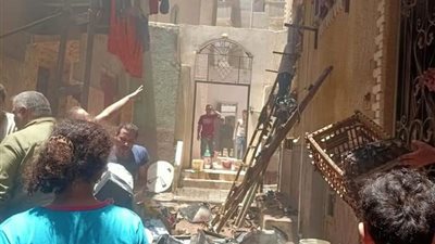 الحماية المدنية تخمد حريقا بقرية المصيلحة في المنوفية