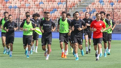 منتخب مصر يخوض مرانا صباحيا استعدادًا لودية كوريا