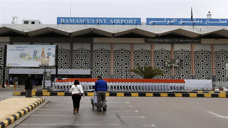 مطار دمشق 