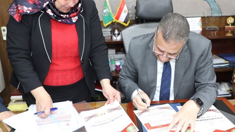 محافظ المنوفية يعتمد