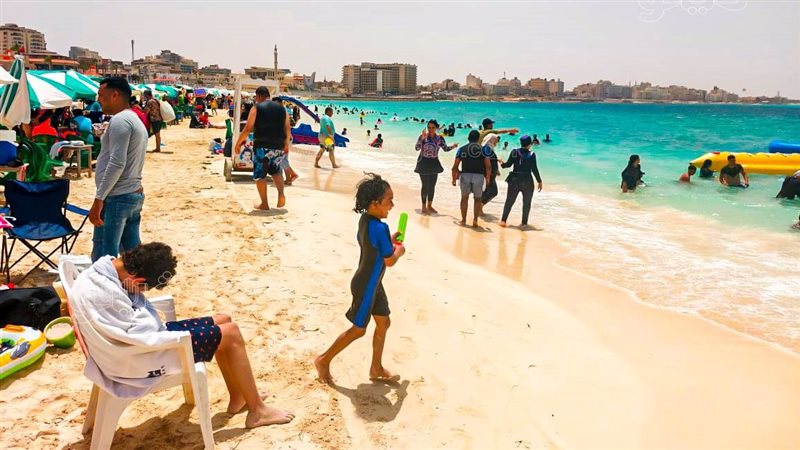 شواطئ مطروح اليوم