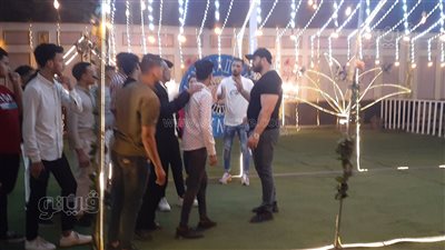 بودي جاردات لتأمين فرحة شقيقة محمد النني في المحلة