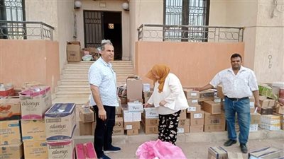 ضبط أدوية في مخزن غير مرخص بأكتوبر | صور