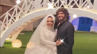 فيديو جديد لحفل زفاف شقيقة نجم الأرسنال محمد النني