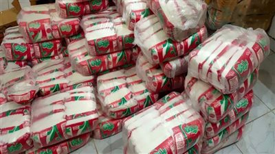 إحباط محاولة بيع 5 أطنان سكر تمويني بالسوق السوداء في الجيزة