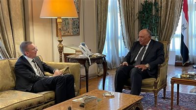 بدء جلسة المباحثات بين سامح شكرى ووزير خارجية لاتفيا 