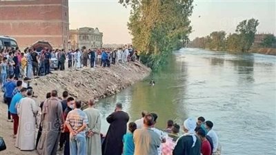 مصرع ميكانيكي غرقًا في ترعة الإبراهيمية بـ بني سويف