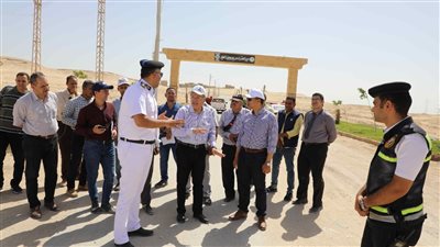 محافظ المنيا يتفقد اللمسات النهائية لتطوير مسار العائلة المقدسة بدير جبل الطير