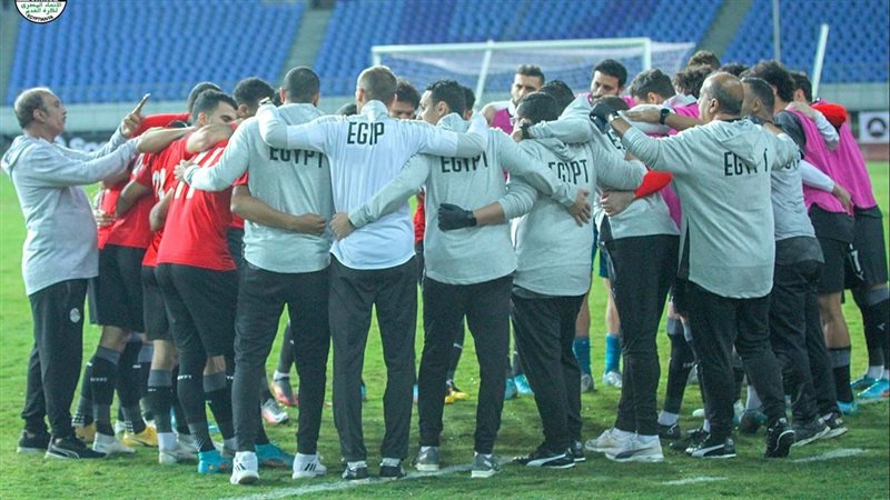 منتخب مصر في مرانه