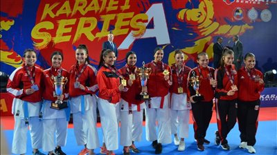 وزير الرياضة يهنىء منتخب مصر بالفوز بـ ١٦ ميدالية بالدوري العالمي للكاراتيه 