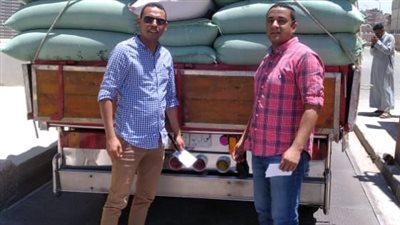 ضبط 14 طن قمح قبل تهريبها خارج الإسكندرية