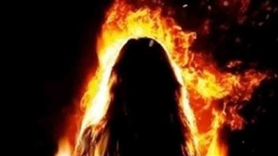 موظف يشعل النيران في جسد زوجة شقيقه بالشرقية