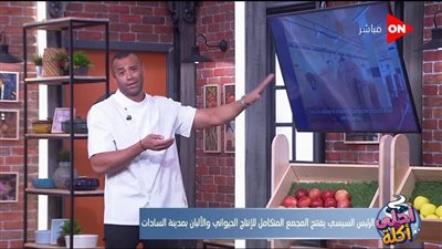 الشيف علاء الشربيني: كل يوم بنلاقي مشروعات جديدة تمس المواطن