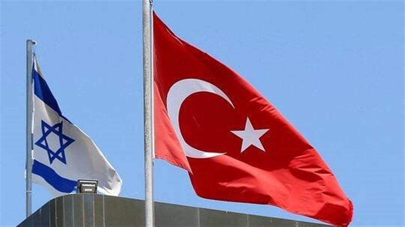 علم اسرائيل وتركيا