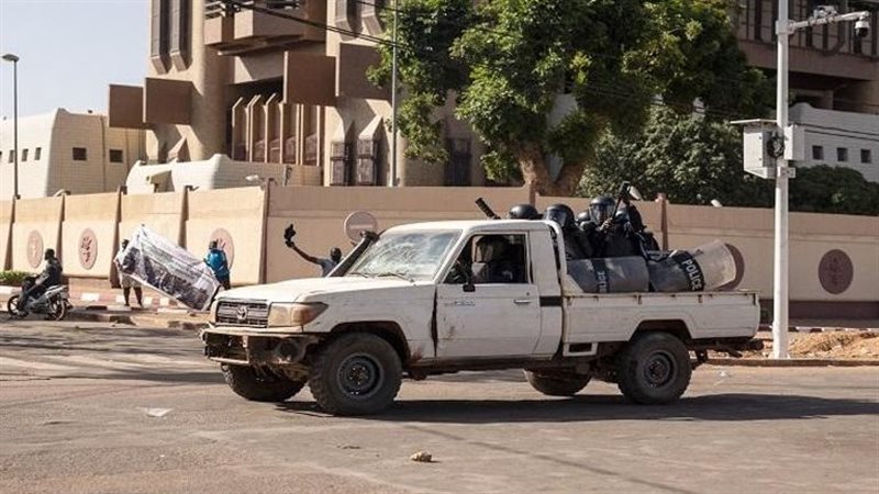 قوات الأمن في بوركينا